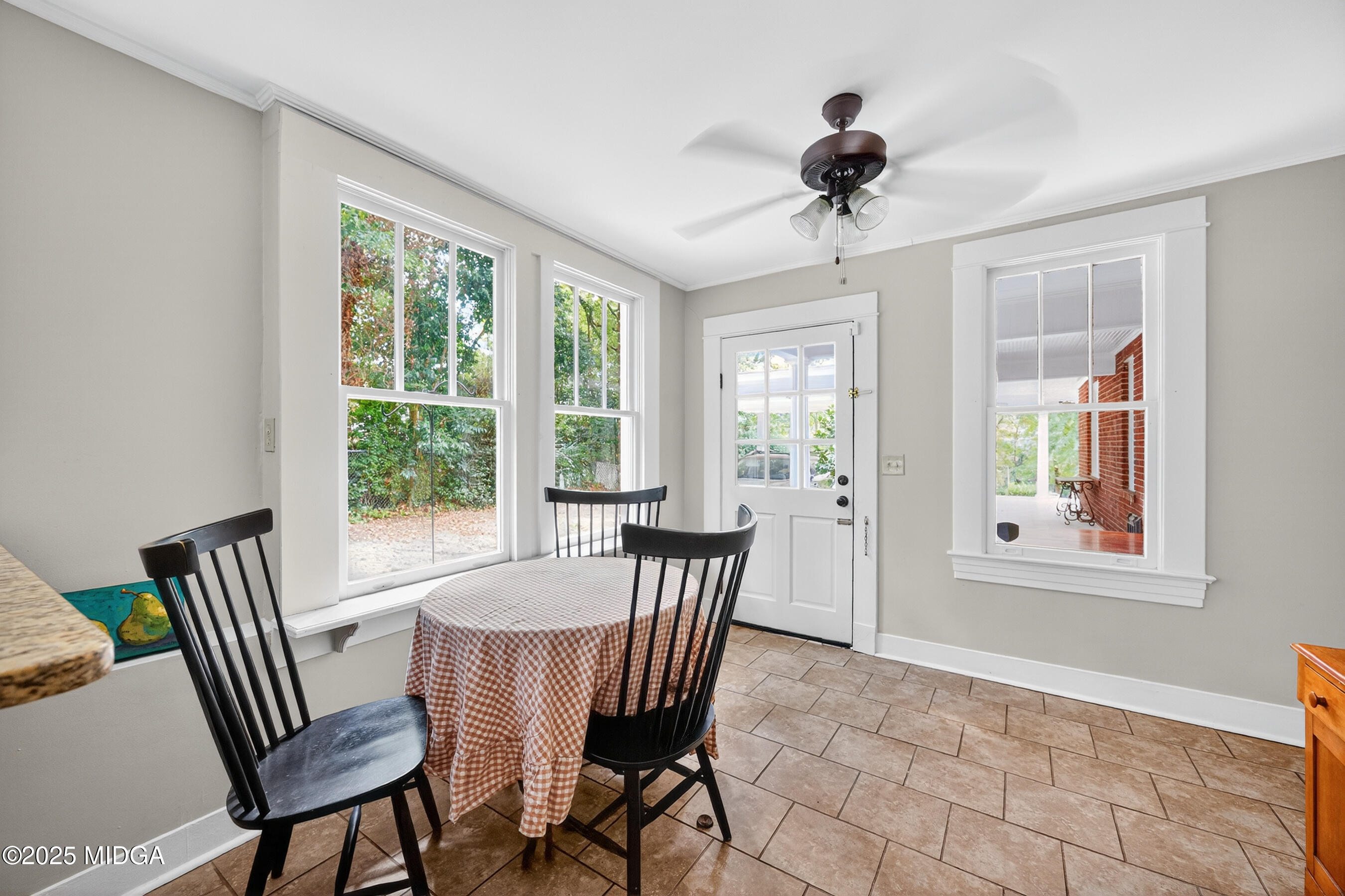3341 Ridge Avenue Macon, GA 31204 - Photo 24 of 46 a view of a dining room with furniture window and outside view