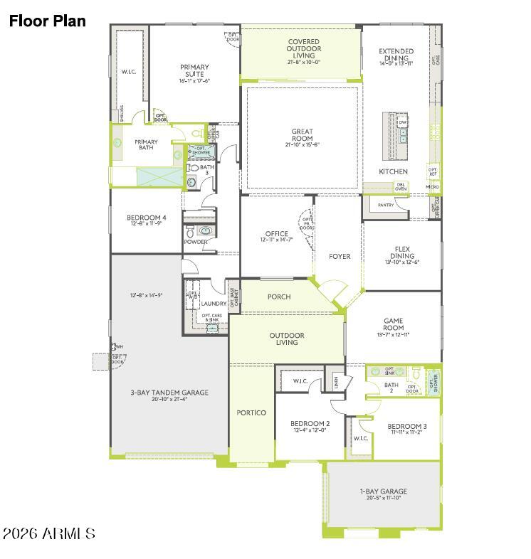 698 Ridge Road Apache Junction, AZ 85120 - Photo 4 of 4 Floorplan