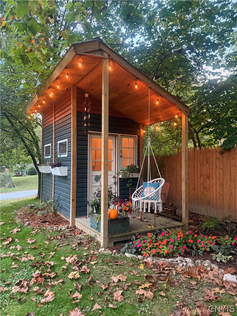 77 Shelter Valley Road Newfield, NY 14867 - Photo 36 of 37 She-shed for relaxing/hobbies
