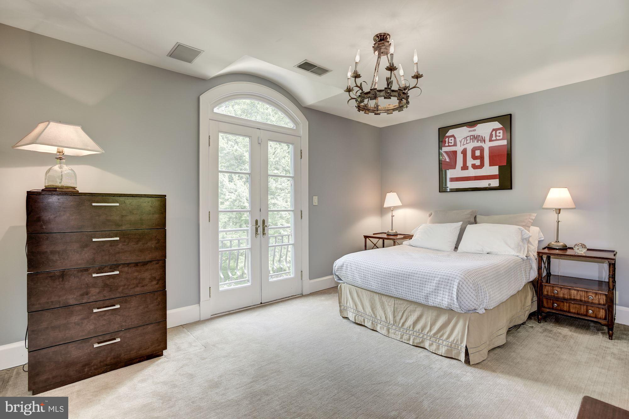 1127 Bellview Road McLean, VA 22102 - Photo 24 of 44 Bedroom 4 with En Suite Bath & Juliet Balcony