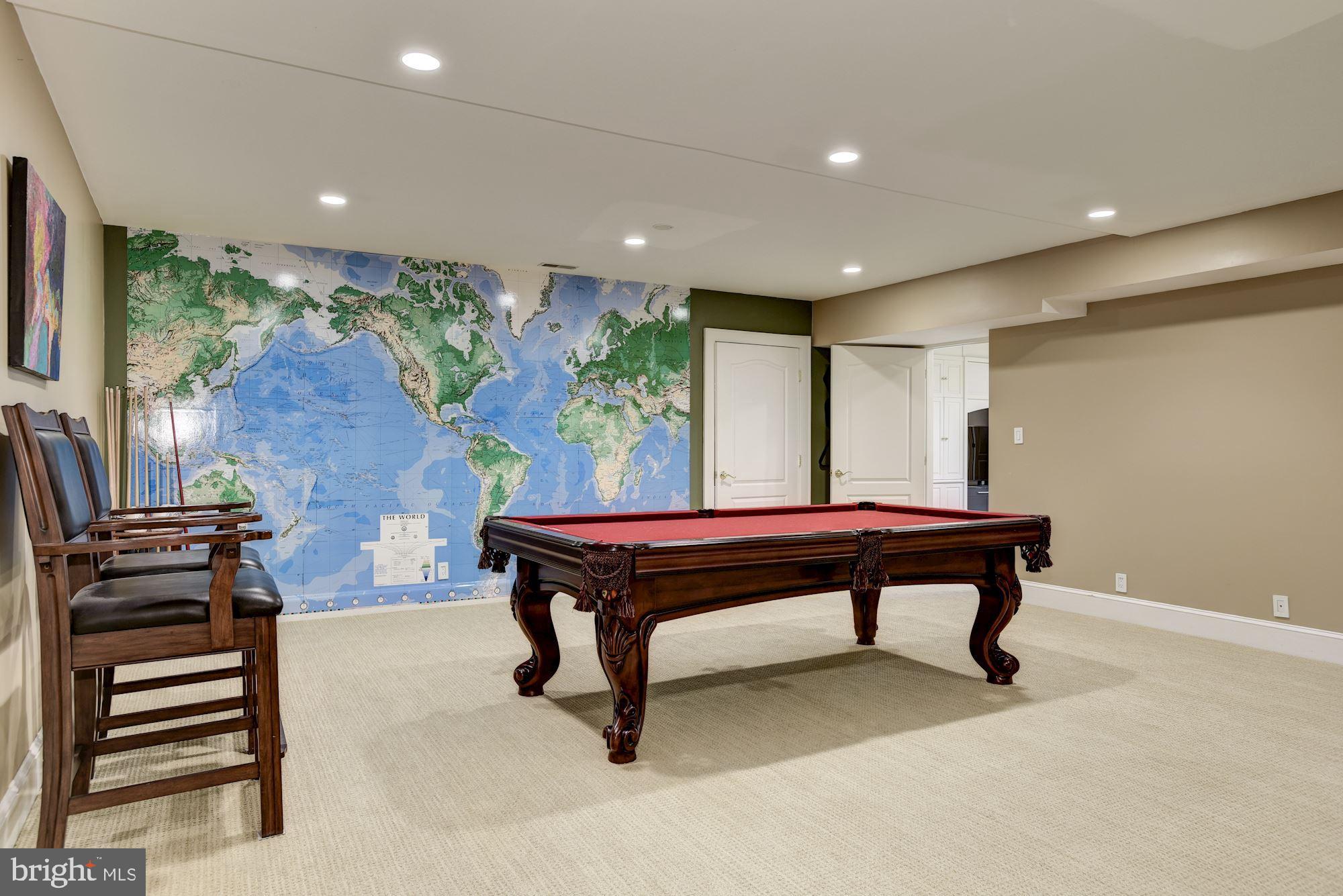 1127 Bellview Road McLean, VA 22102 - Photo 28 of 44 LL Billiards Room off of Recreation Room