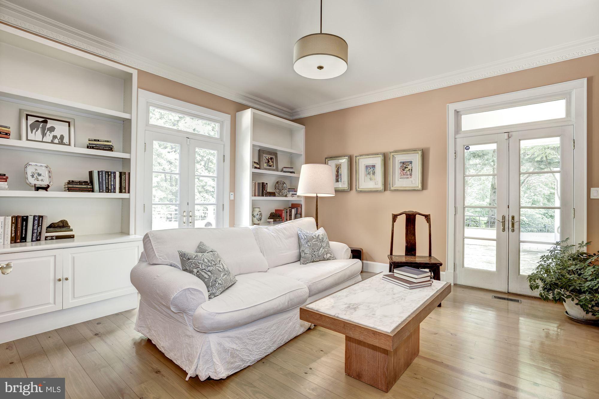 1127 Bellview Road McLean, VA 22102 - Photo 5 of 44 Sitting Room opens to Stone Terrace