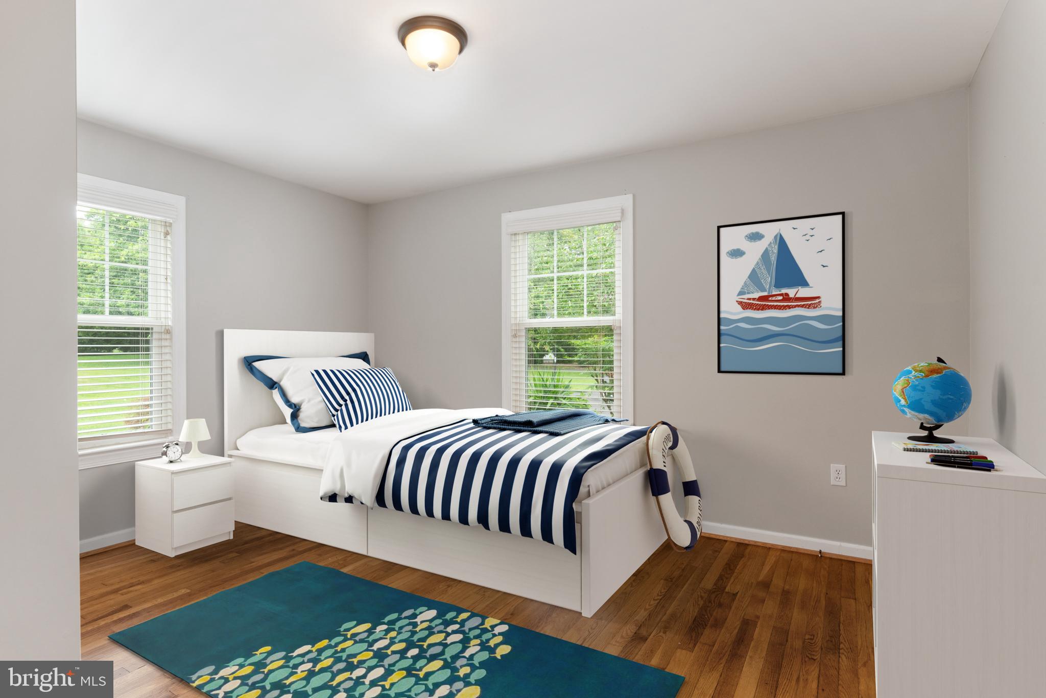 1606 St Margarets Road Annapolis, MD 21409 - Photo 30 of 50 Main level Bedroom #2 Vurtually staged