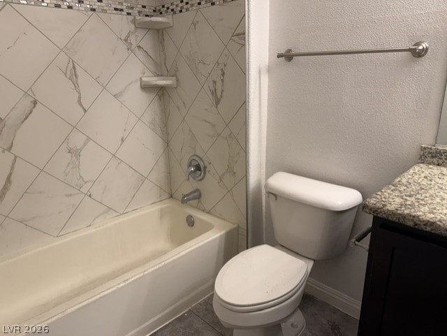 3318 North Decatur Boulevard, Unit 1163 Las Vegas, NV 89130 - Photo 24 of 35 Tiled bath enclosure with convenient corner shelving.