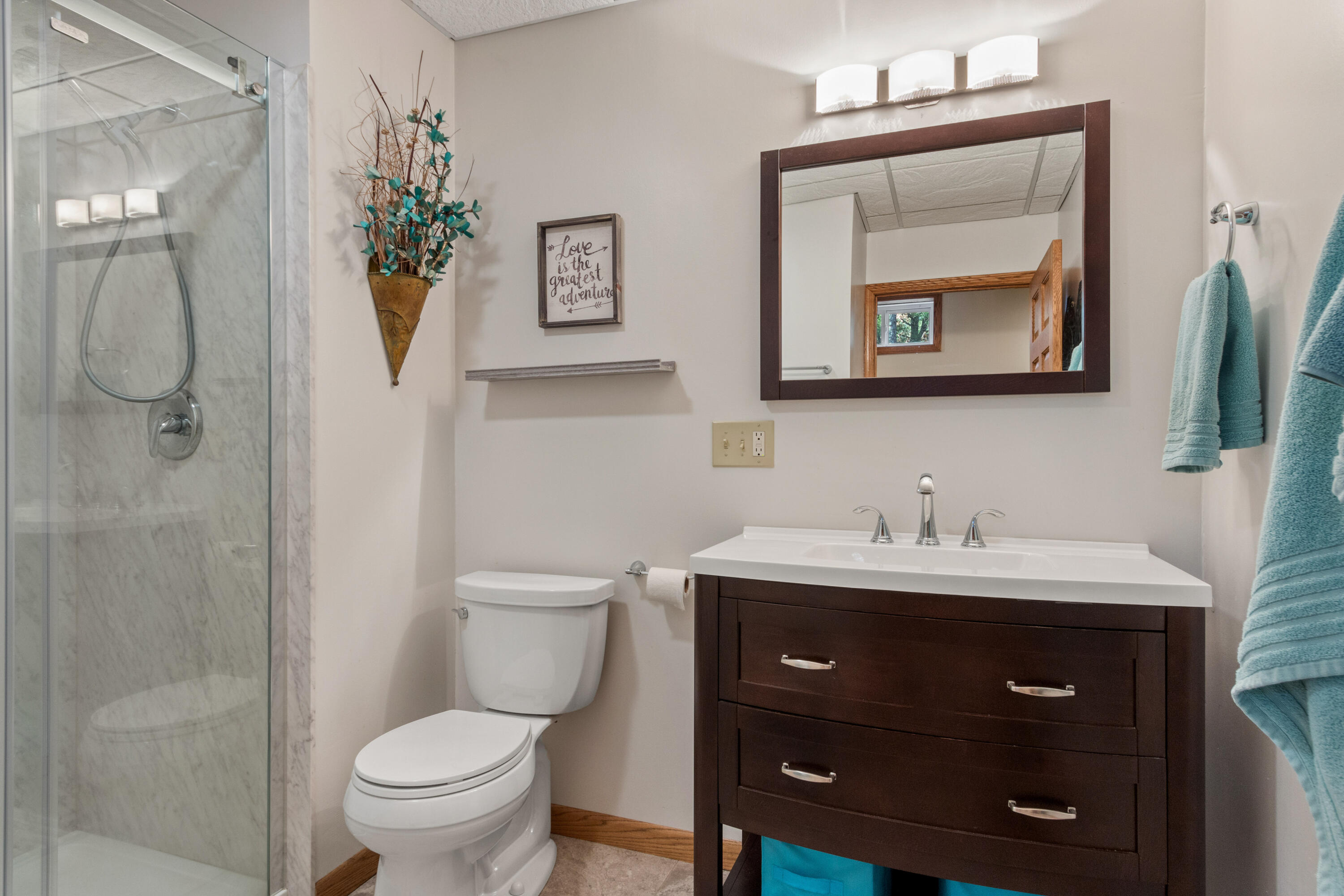 1194 Archer Avenue Rome, WI 54457 - Photo 18 of 48 Lower level bathroom