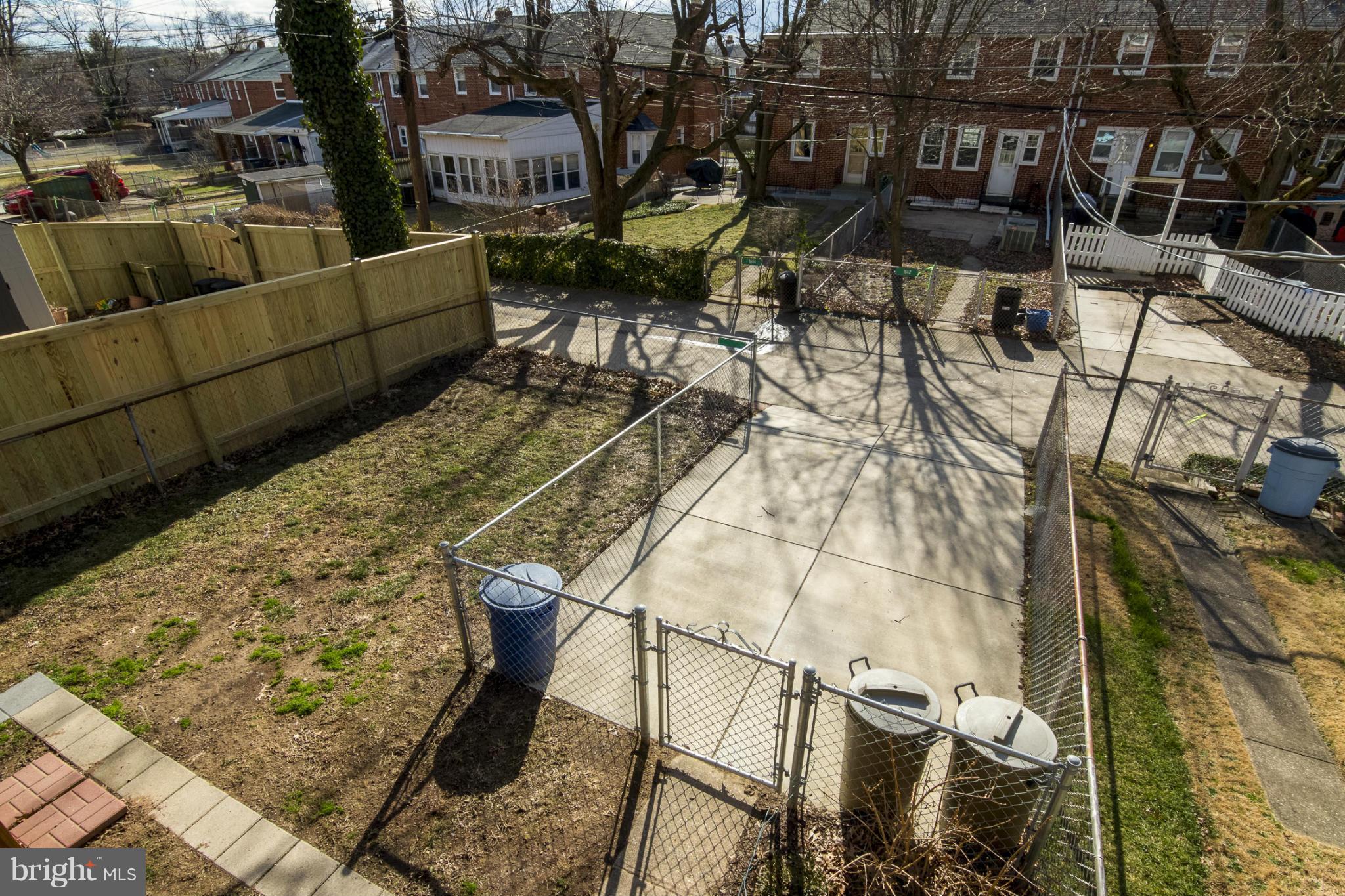 1635 Hardwick Road Towson, MD 21286 - Photo 29 of 29 Fenced Yard and Parking Pad
