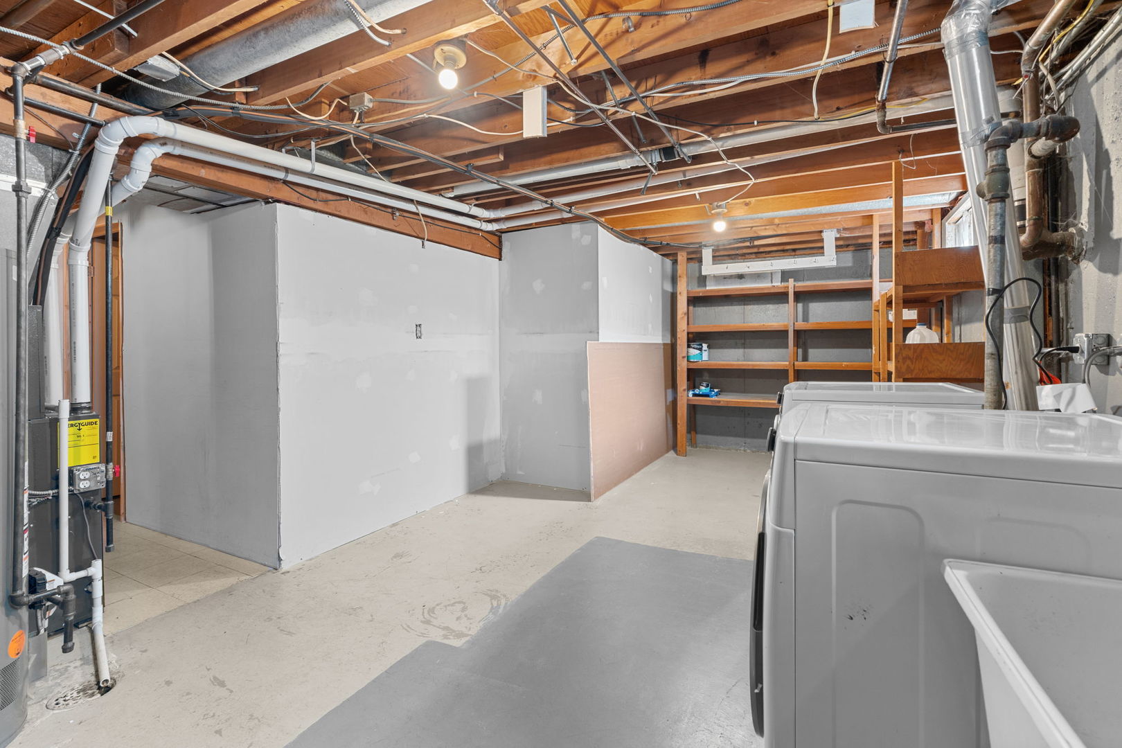 8911 Ramble Road Wonder Lake, IL 60097 - Photo 17 of 36 a view of storage and utility room