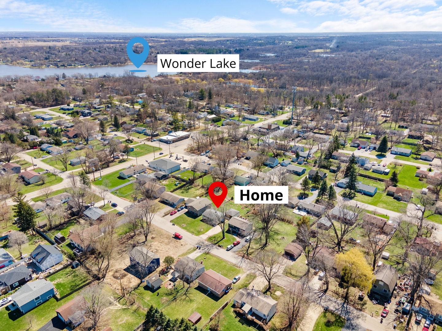 8911 Ramble Road Wonder Lake, IL 60097 - Photo 32 of 36 a view of city