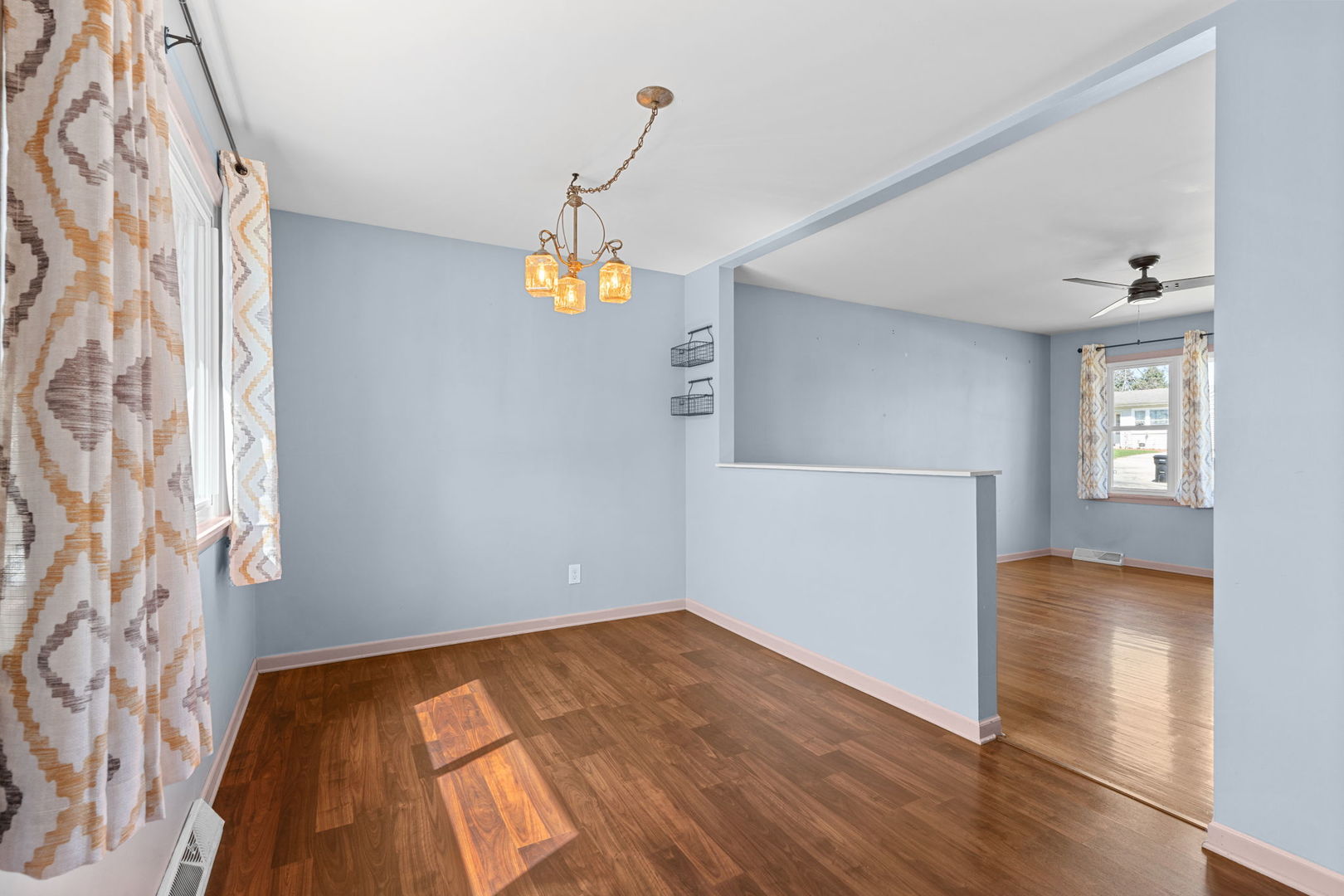 8911 Ramble Road Wonder Lake, IL 60097 - Photo 6 of 36 a view of empty room with wooden floor