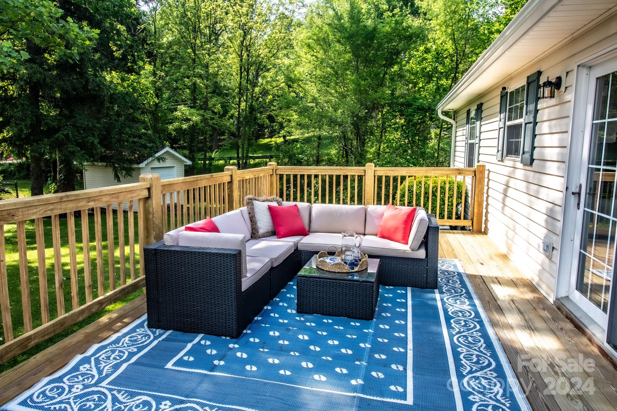 21 Norman Road Fletcher, NC 28732 - Photo 16 of 21 a view of balcony with furniture