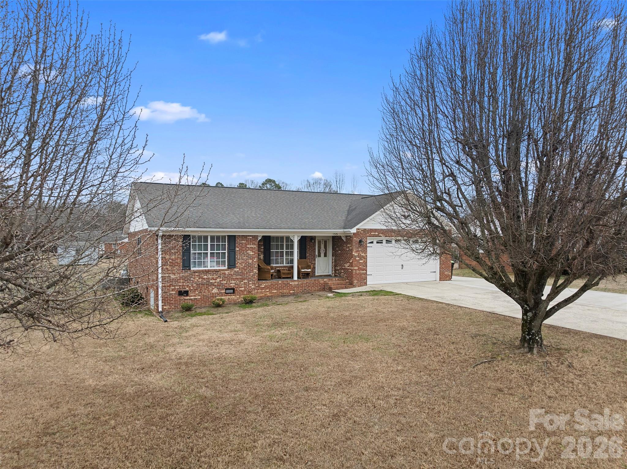 155 Sundial Street Lexington, NC 27295 - Photo 2 of 38 front view of a house with yard