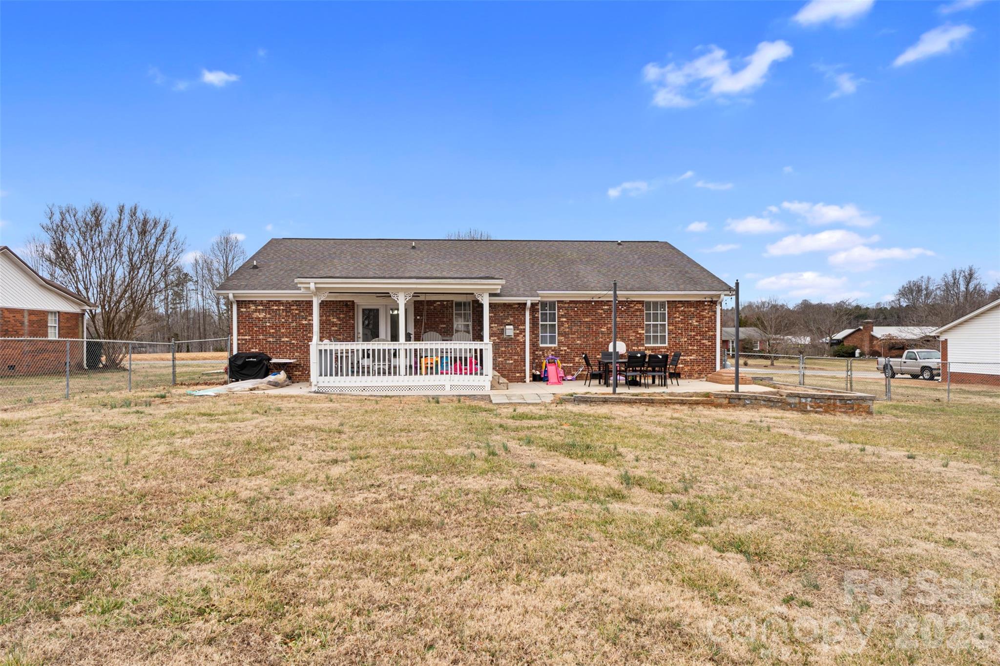 155 Sundial Street Lexington, NC 27295 - Photo 27 of 38 a view of a house with a yard and balcony