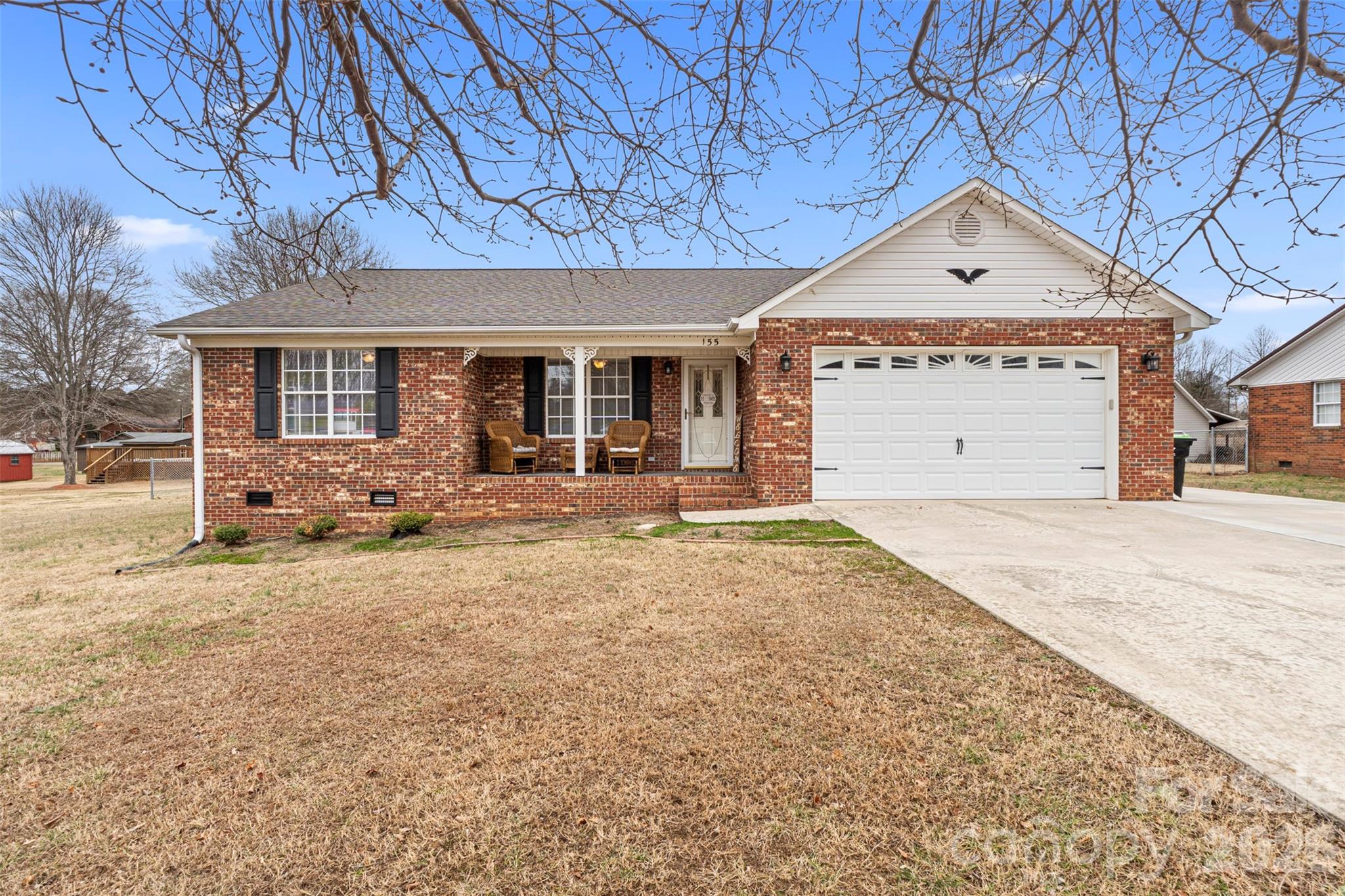 155 Sundial Street Lexington, NC 27295 - Photo 6 of 38 front view of a house with a yard