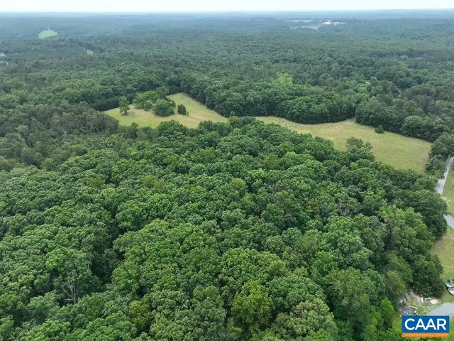 a view of a green field
