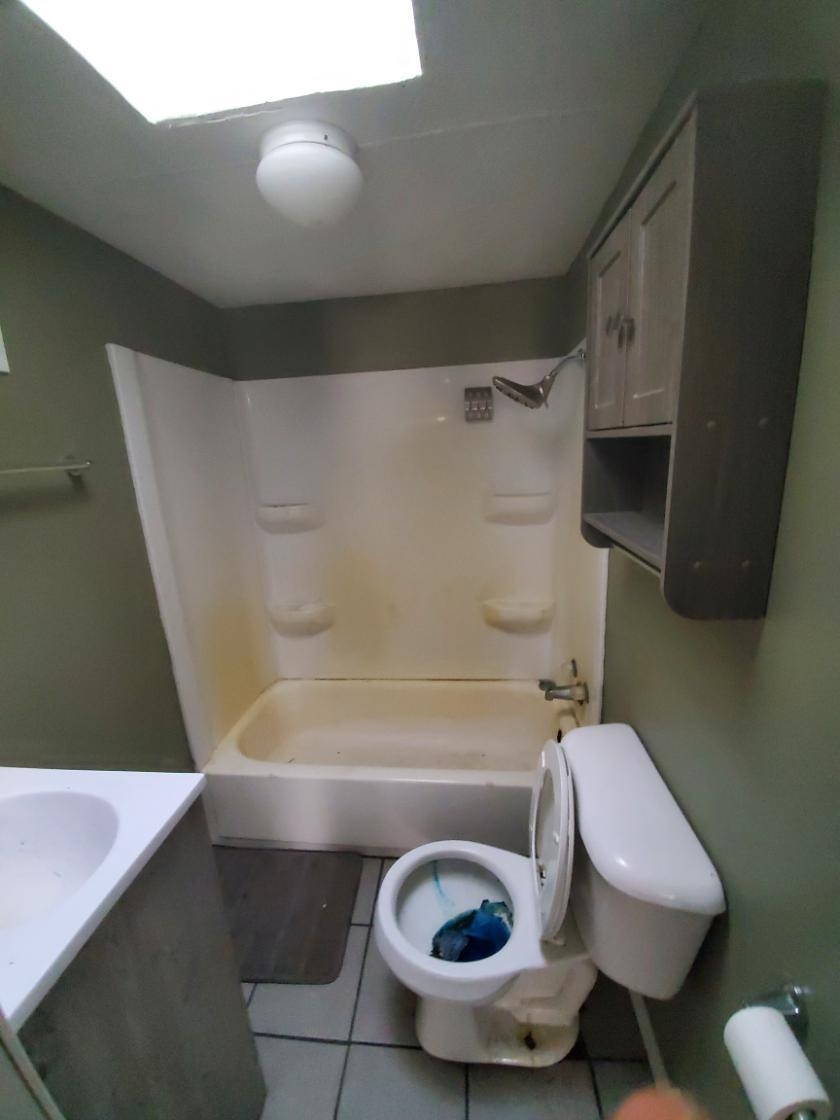 12463 West Haldane Road Forreston, IL 61030 - Photo 11 of 13 a bathroom with a toilet and a tub