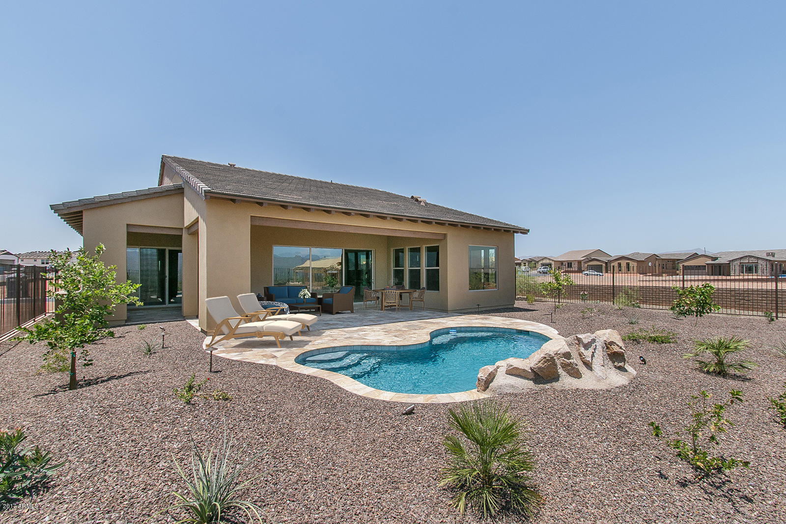 17748 East Woolsey Way Rio Verde, AZ 85263 - Photo 2 of 55 1B) BACK OF HOME Staged