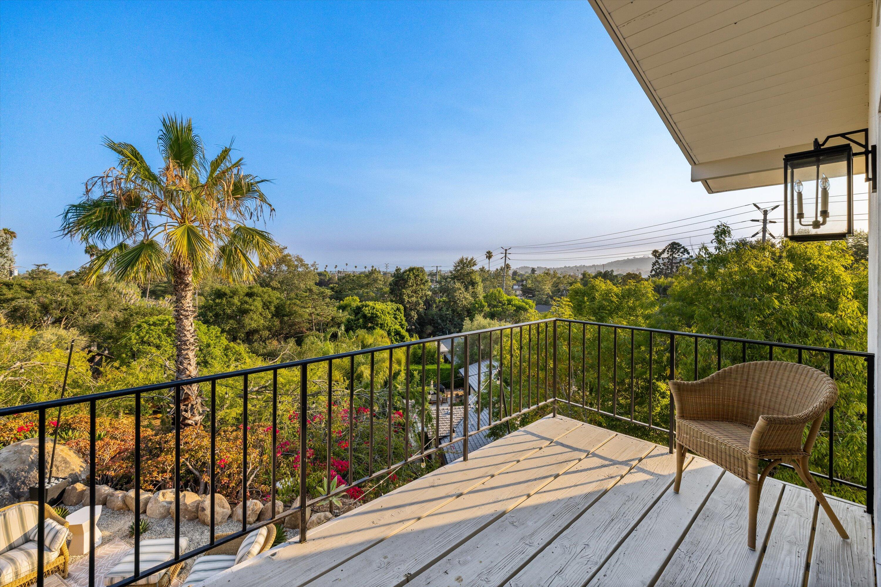 1378 Sycamore Canyon Road Santa Barbara, CA 93108 - Photo 22 of 46 2nd Floor - Deck