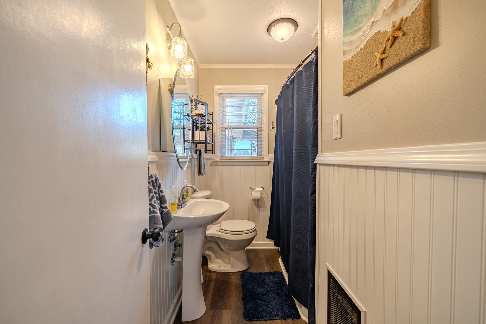 865 Pickett Road Stantonville, TN 38379 - Photo 29 of 40 a bathroom with a sink and a mirror