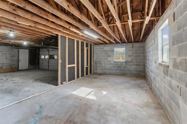 a view of livingroom with an empty space
