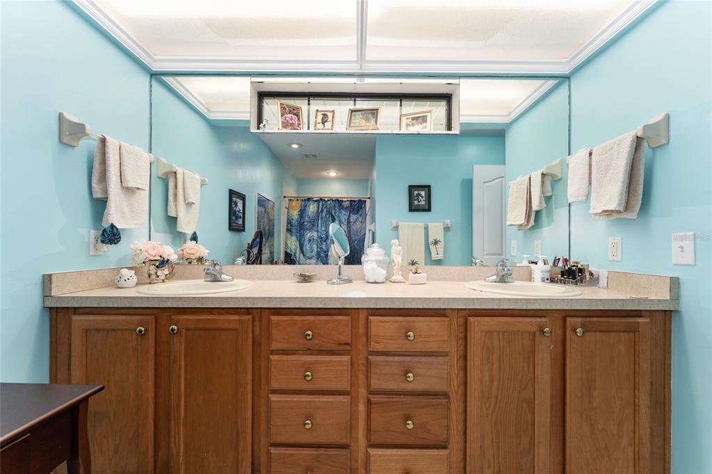 10922 Palmetto Boulevard Alachua, FL 32615 - Photo 21 of 51 a bathroom with a sink and a mirror