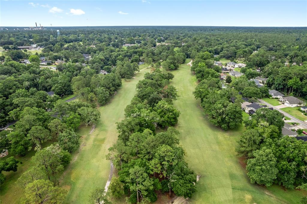 10922 Palmetto Boulevard Alachua, FL 32615 - Photo 49 of 51 an aerial view of residential houses with outdoor space and trees