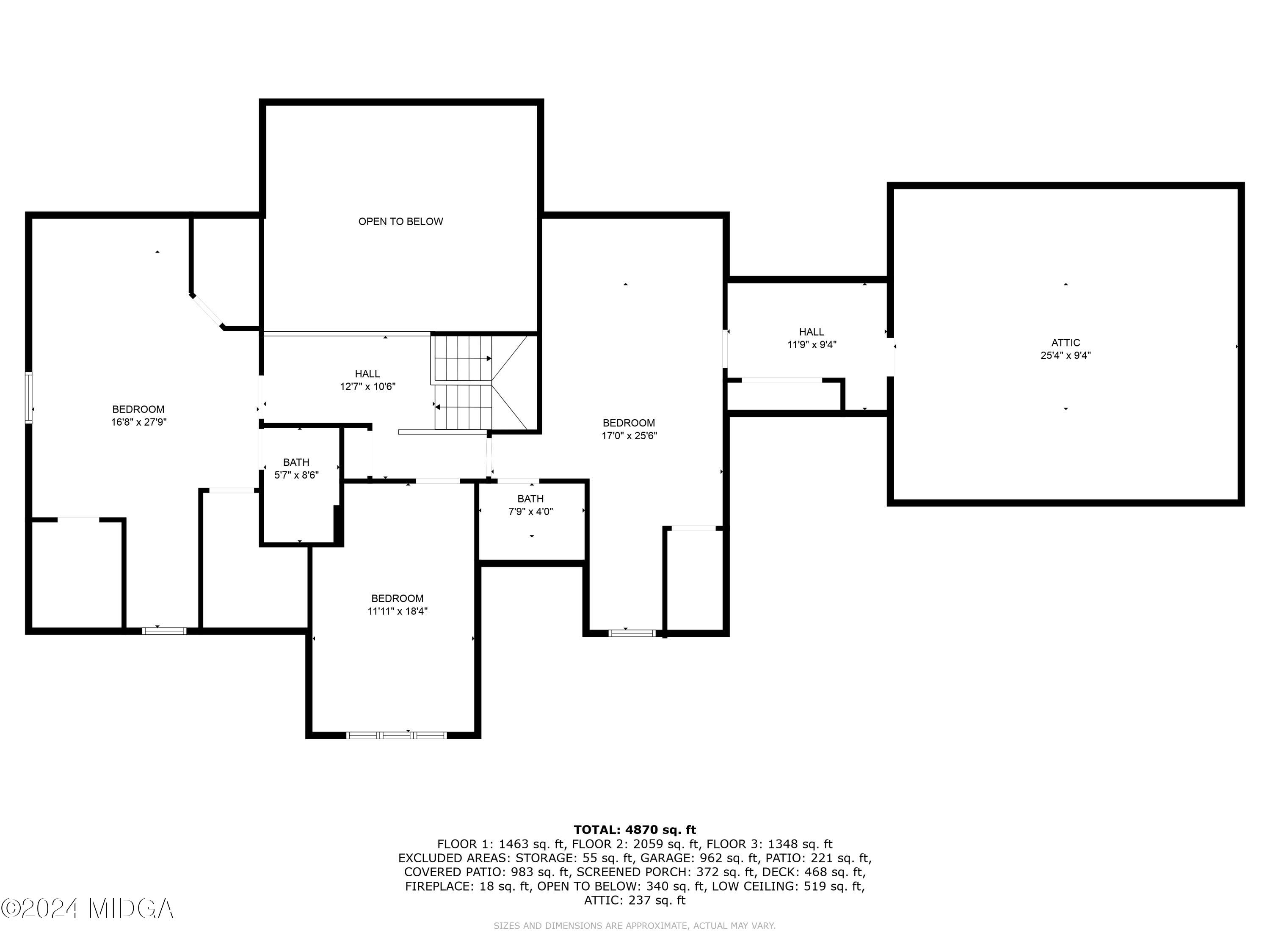 306 Thomson Street Centerville, GA 31028 - Photo 98 of 99 Upstairs 3