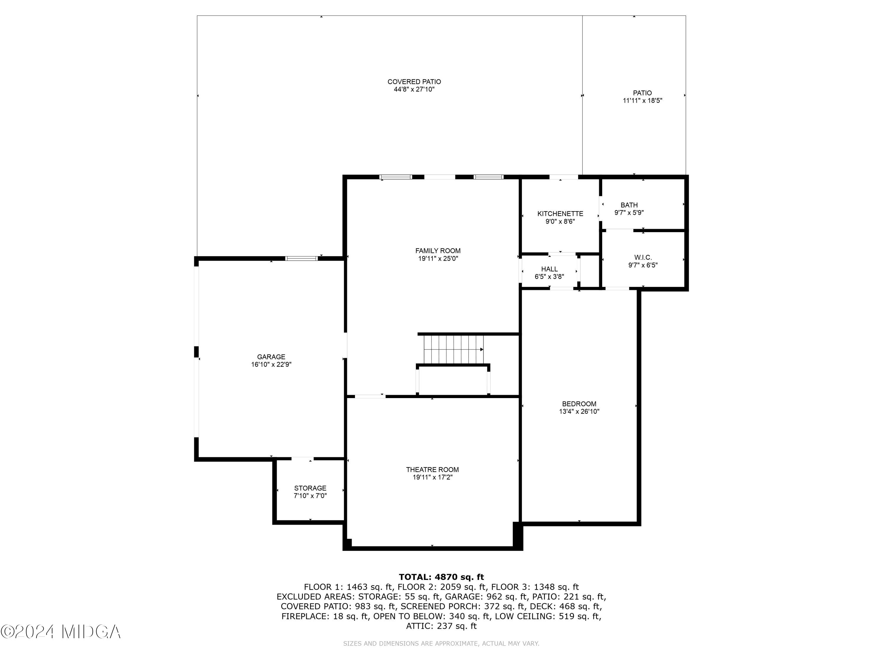 306 Thomson Street Centerville, GA 31028 - Photo 99 of 99 Walkout Basement 3