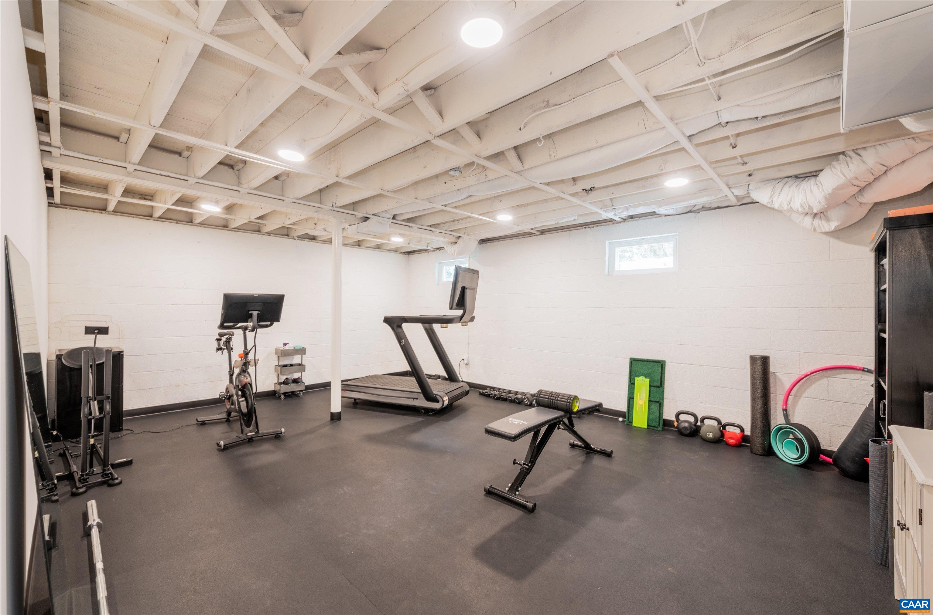 2600 Bennington Road Charlottesville, VA 22901 - Photo 45 of 60 a view of a room with gym equipment
