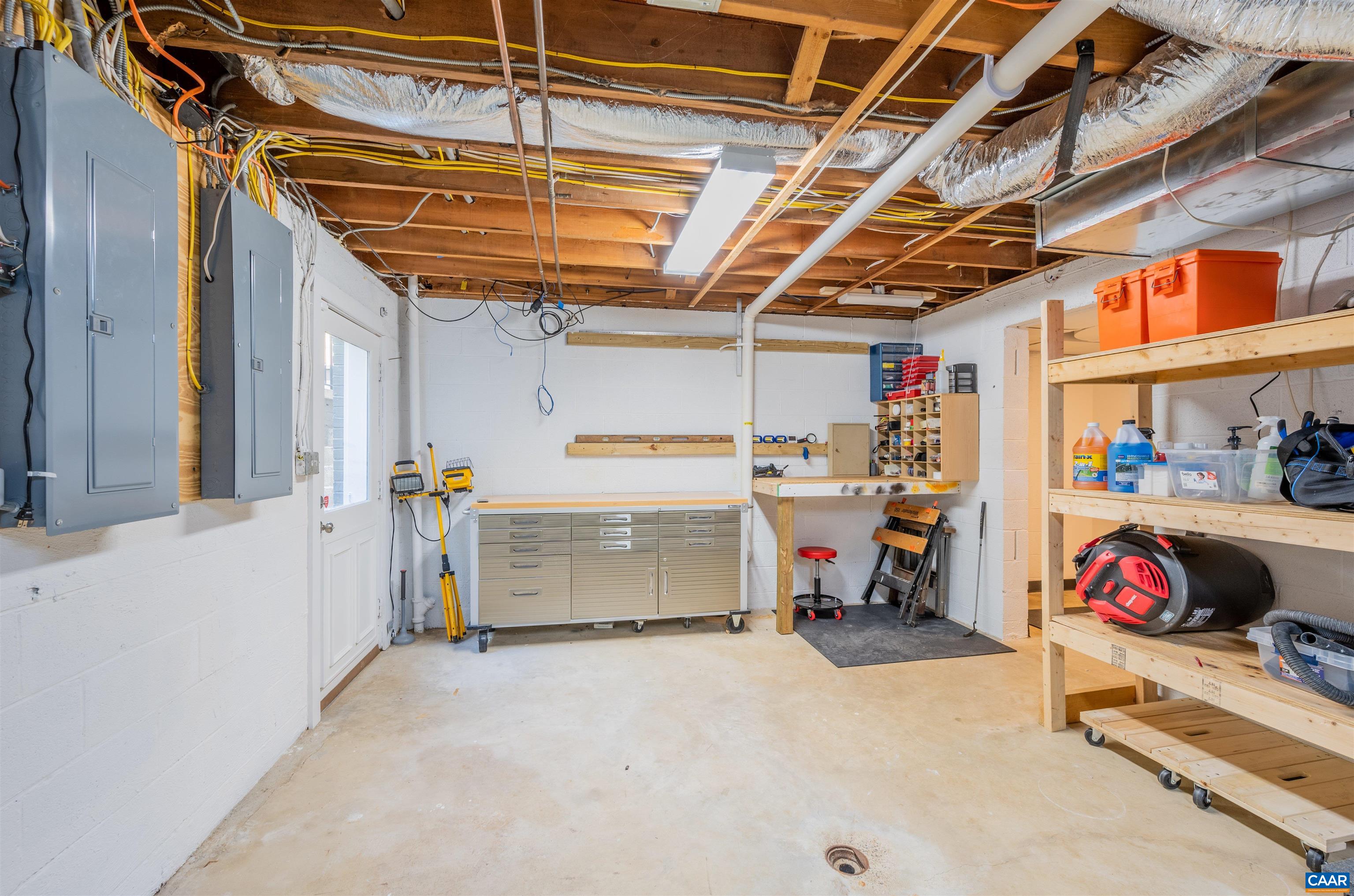 2600 Bennington Road Charlottesville, VA 22901 - Photo 48 of 60 a view of storage and utility room with a garage