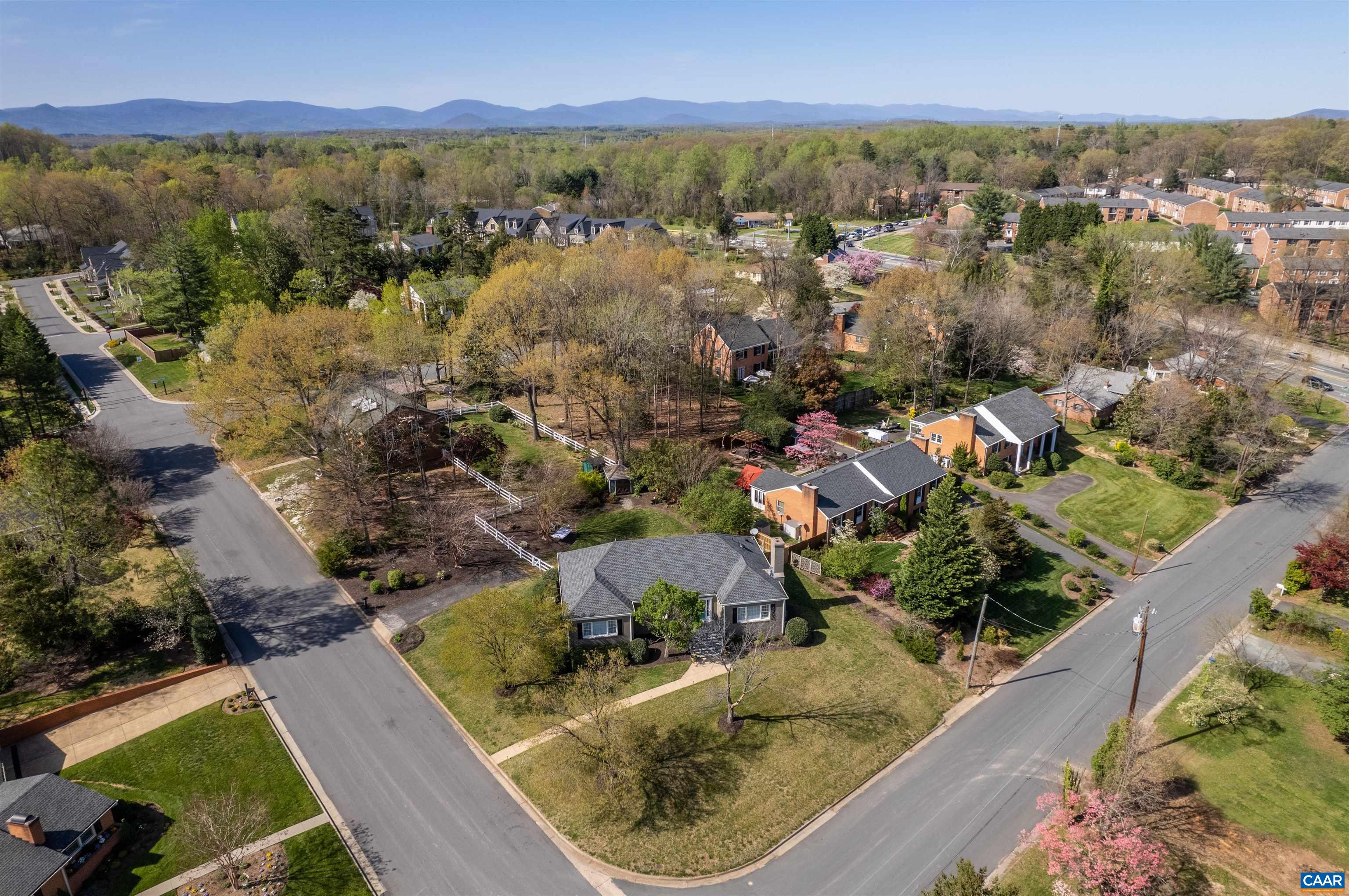 2600 Bennington Road Charlottesville, VA 22901 - Photo 59 of 60 an aerial view of residential houses with outdoor space