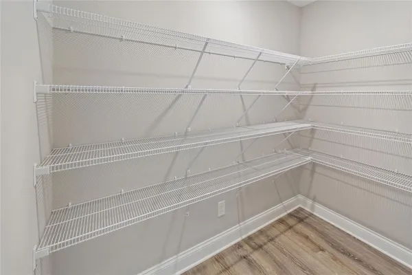 a view of a closet