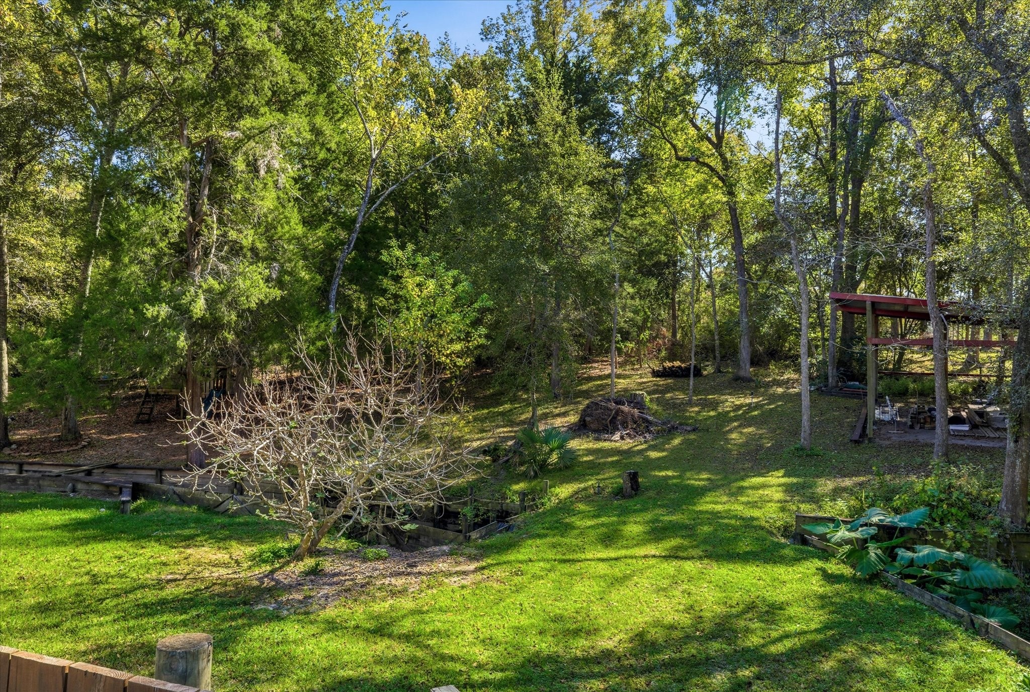 205 Don Q Baytown, TX 77523 - Photo 23 of 27 a view of yard with green space