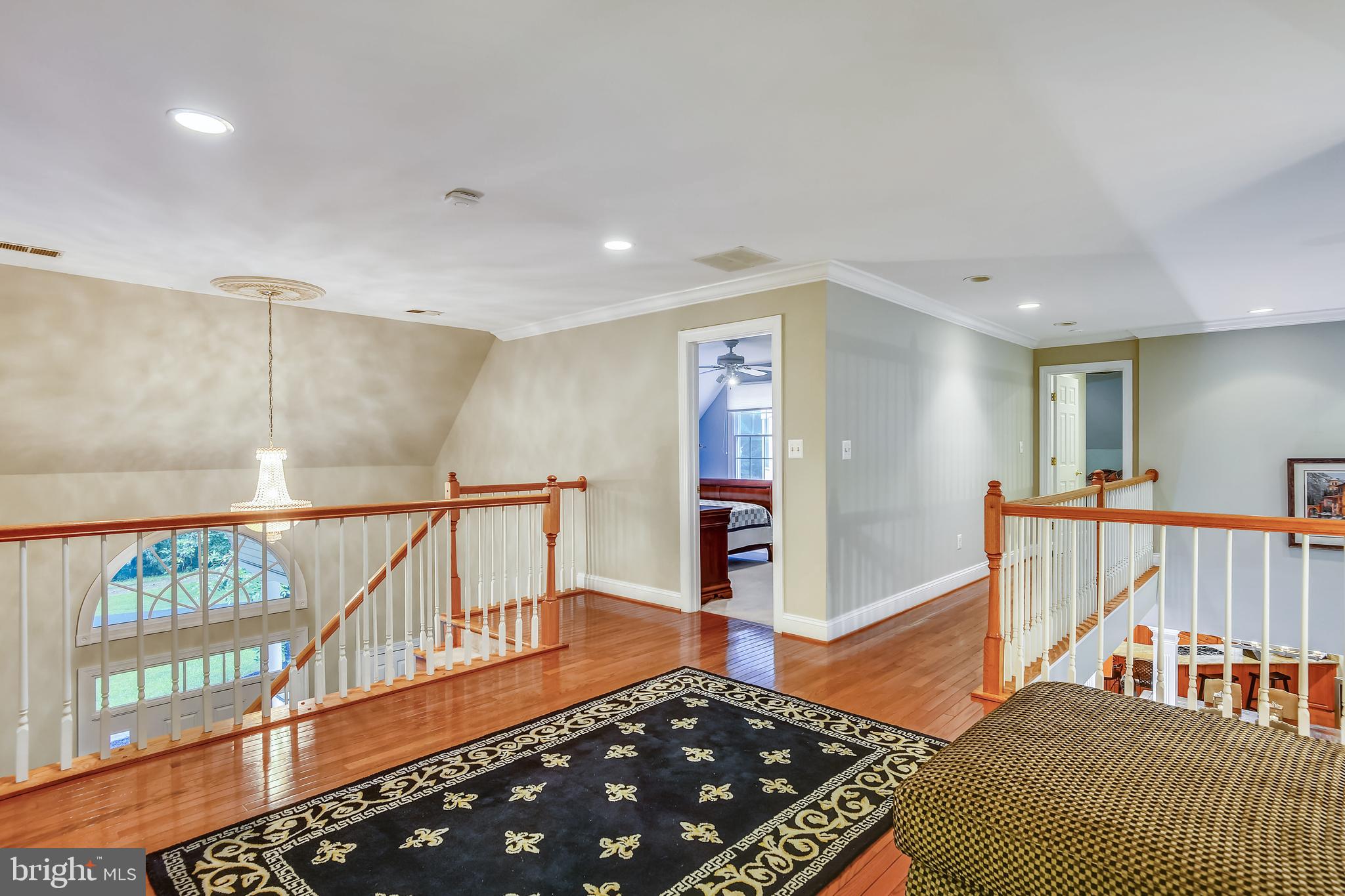 54 Colony Crossing Edgewater, MD 21037 - Photo 27 of 49 Upper Level Loft, overlooking Foyer & Family Room