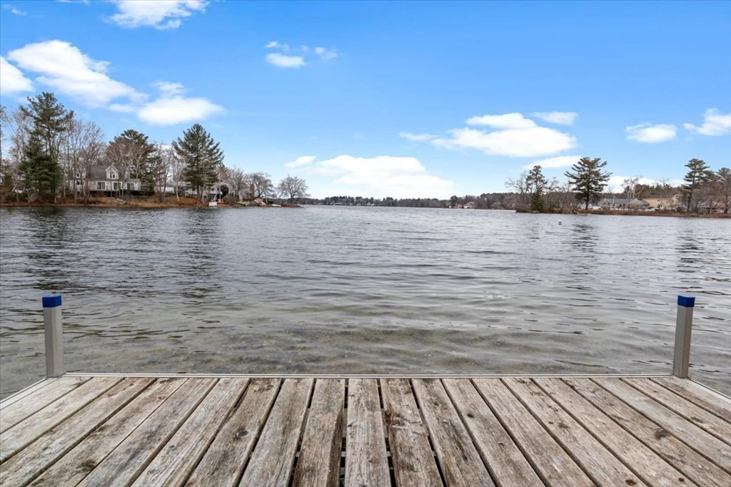 20 Bates Point Road Webster, MA 01570 - Photo 28 of 32 a view of a lake from a balcony