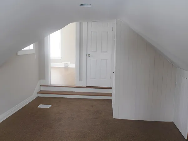 a view of empty room