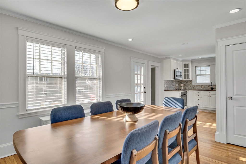 10 Dexter Road Lexington, MA 02420 - Photo 11 of 35 a dining room with furniture and wooden floor