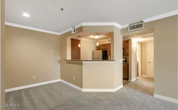 a view of kitchen and utility room