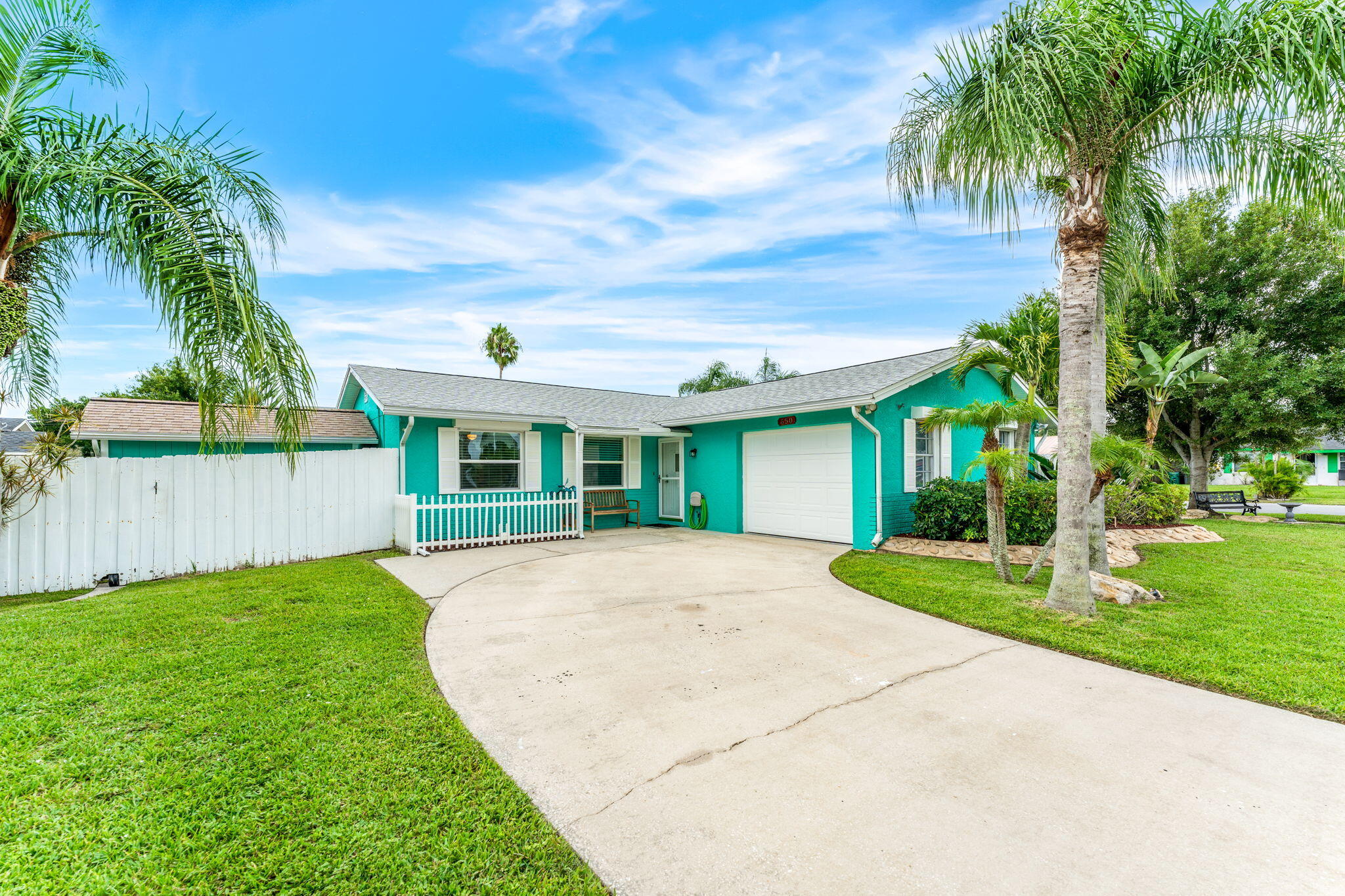 680 Mark Drive Melbourne, FL 32904 - Photo 27 of 36 a view of a house with a yard