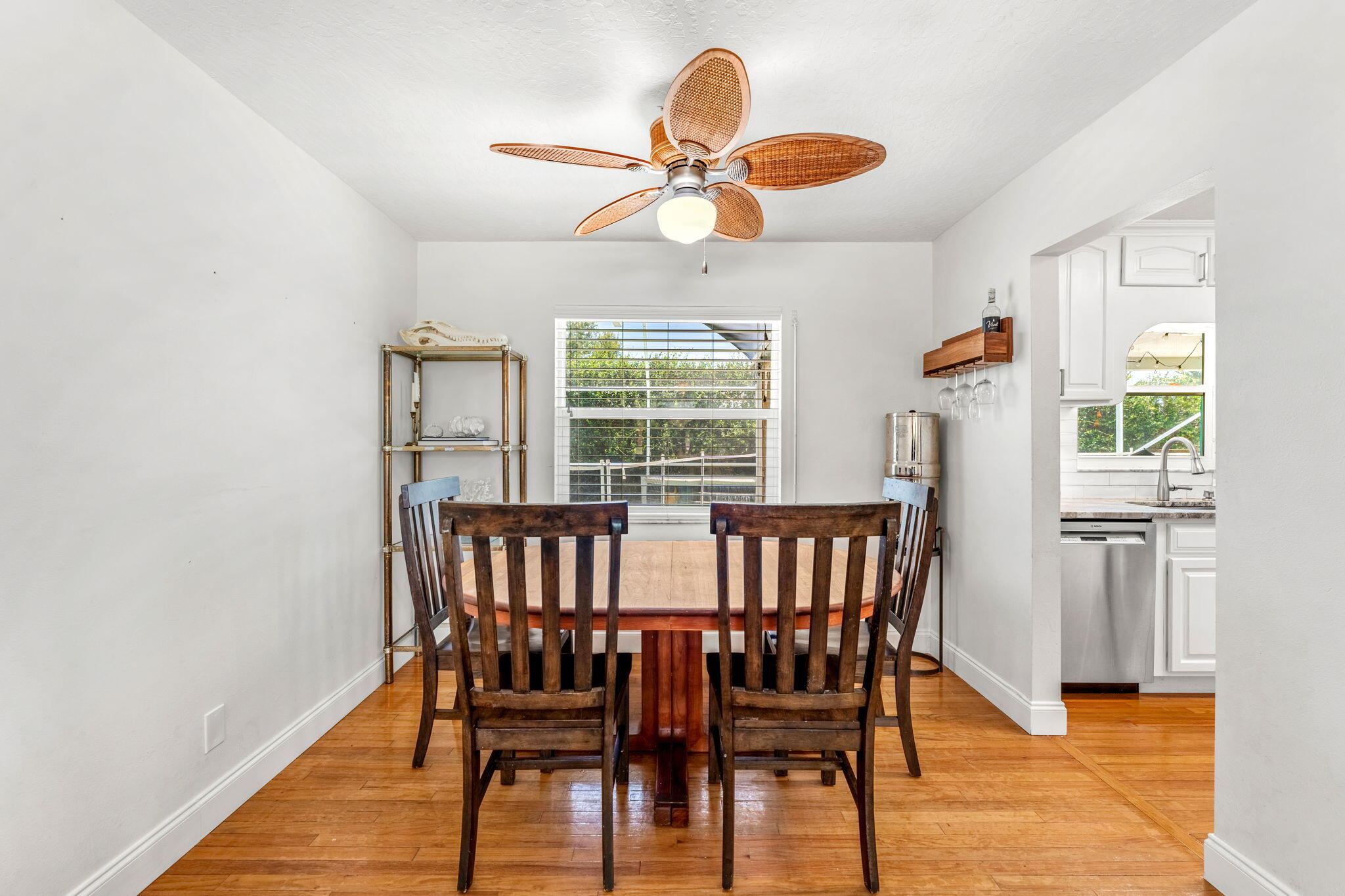 680 Mark Drive Melbourne, FL 32904 - Photo 9 of 36 a view of a dining room with furniture window and wooden floor