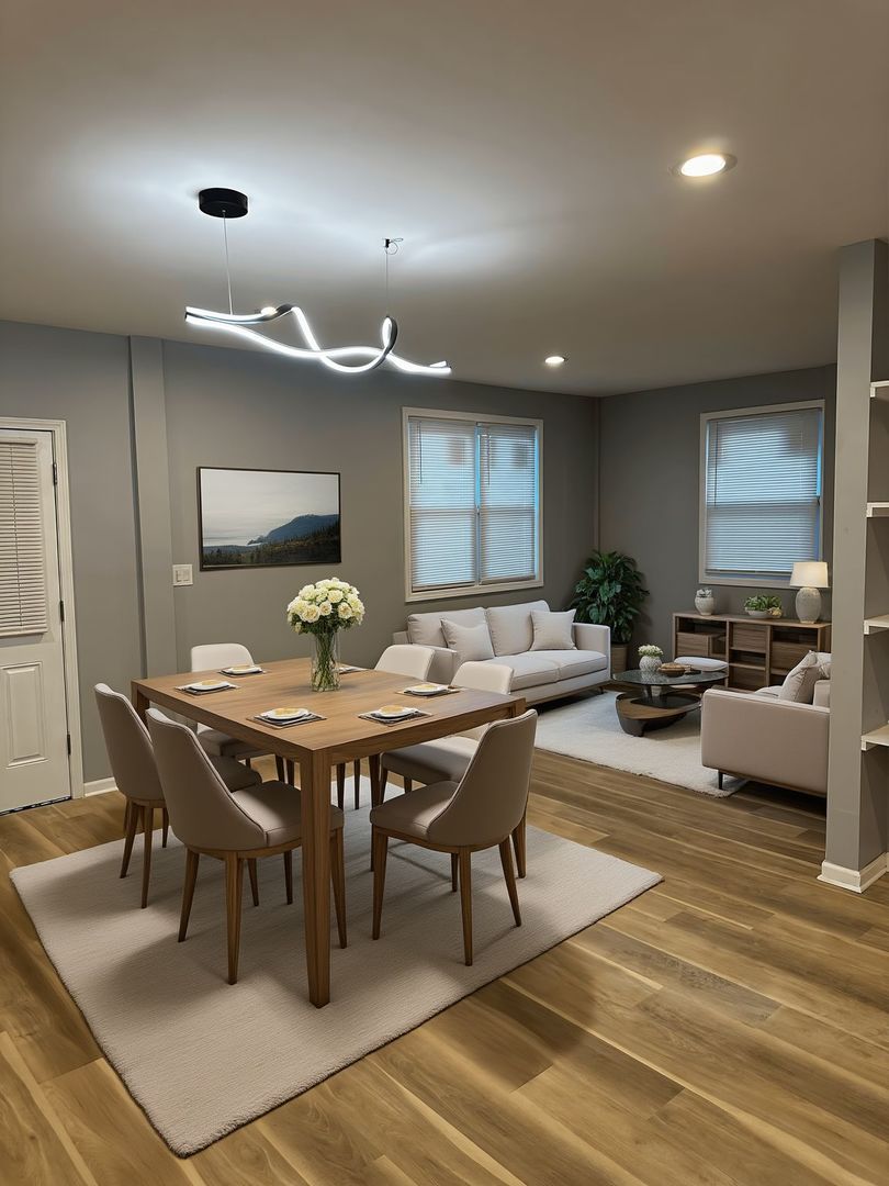 62 West 113th Street Chicago, IL 60628 - Photo 11 of 54 a view of a dining room with furniture