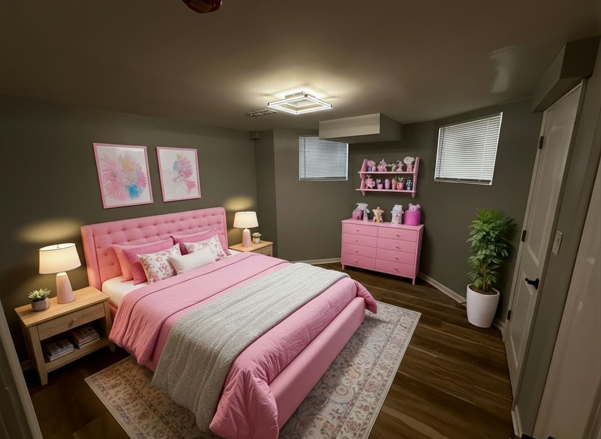 62 West 113th Street Chicago, IL 60628 - Photo 31 of 54 a bedroom with a bed and wooden floor