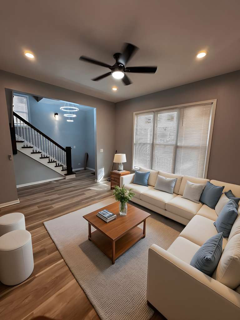 62 West 113th Street Chicago, IL 60628 - Photo 9 of 54 a living room with furniture and a large window