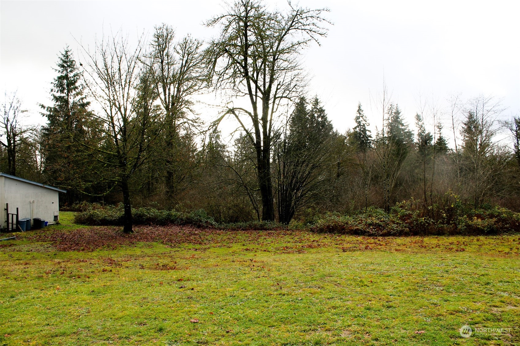 7608 Southwest Scatter View Lane Rochester, WA 98579 - Photo 18 of 23 a backyard of a house with large trees
