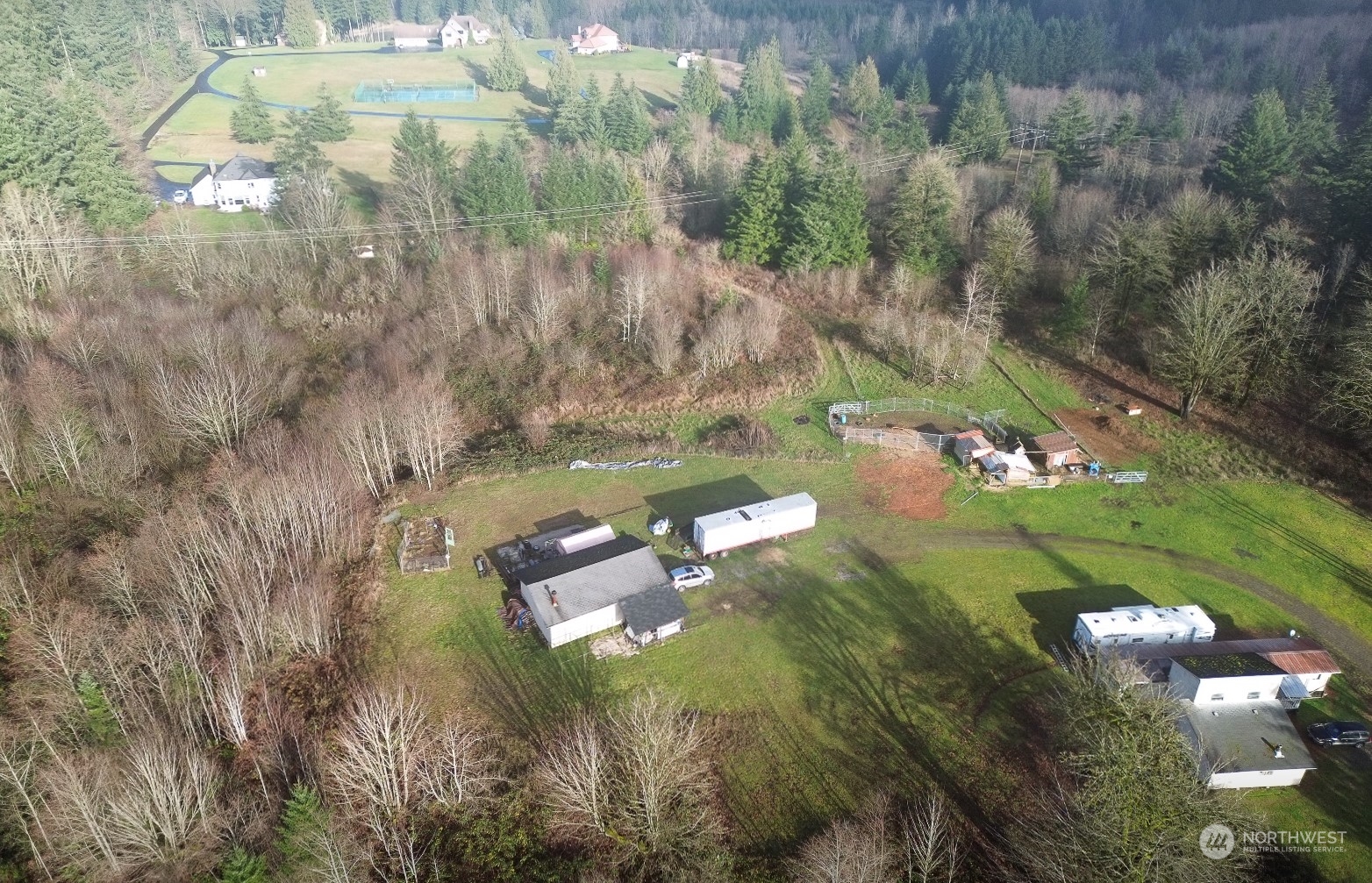 7608 Southwest Scatter View Lane Rochester, WA 98579 - Photo 2 of 23 a view of swimming pool of a yard