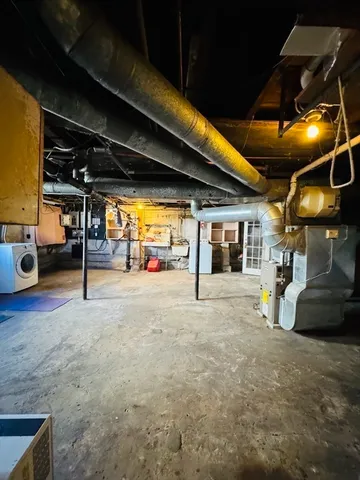 a view of parking garage