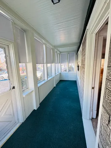 a view of an entryway door