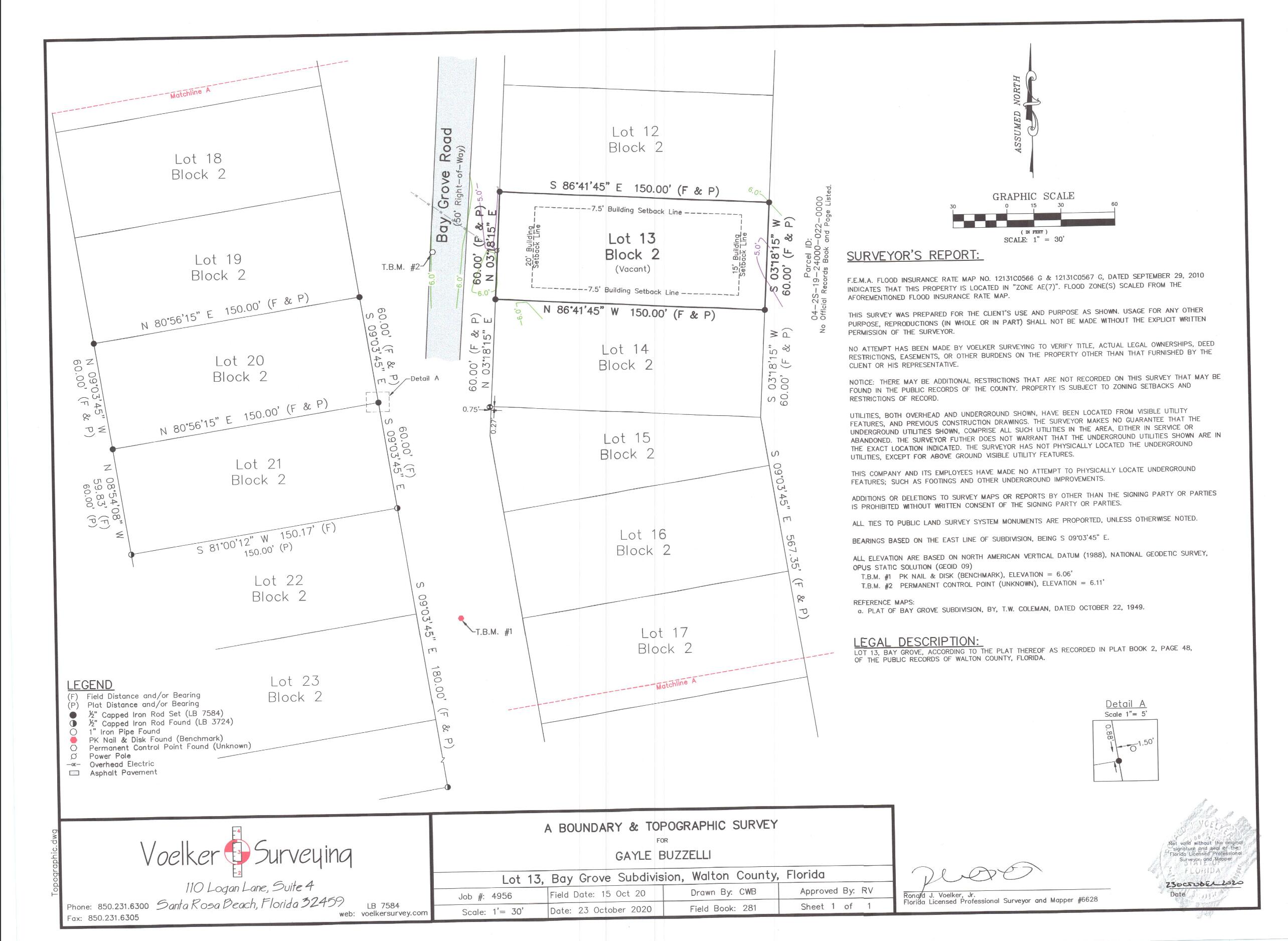 Lot 13 Bay Grove Road Freeport, FL 32439 - Photo 4 of 7