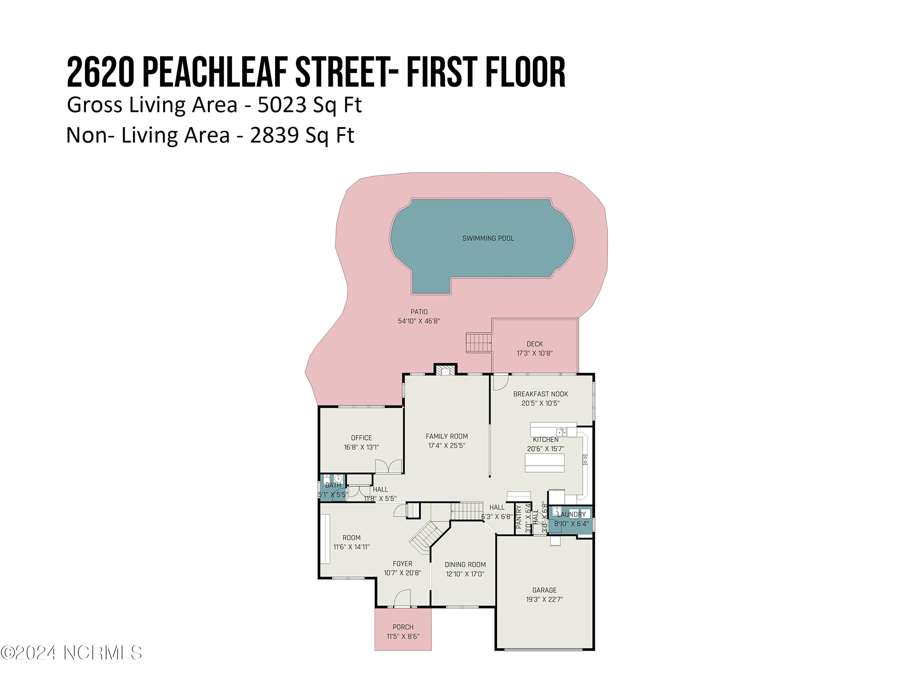 2620 Peachleaf Street Raleigh, NC 27614 - Photo 21 of 65 First Floor