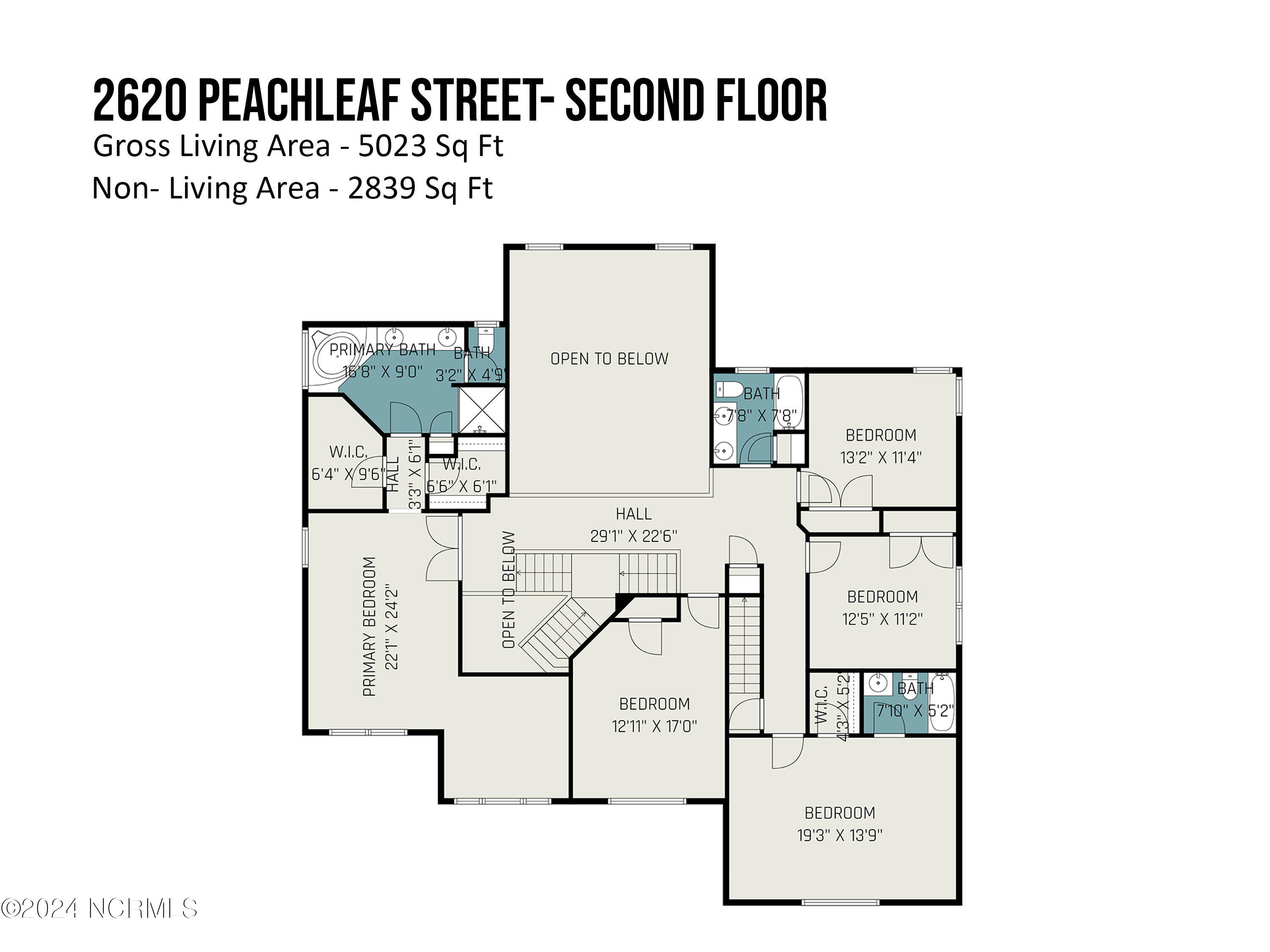 2620 Peachleaf Street Raleigh, NC 27614 - Photo 37 of 65 Second Floor