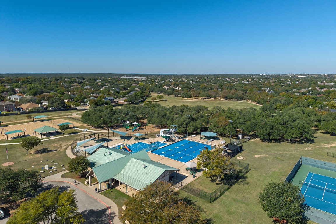 1607 Azalea Drive Cedar Park, TX 78613 - Photo 36 of 40 an aerial view of residential houses with outdoor space